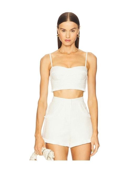 Alexis White Drita Top