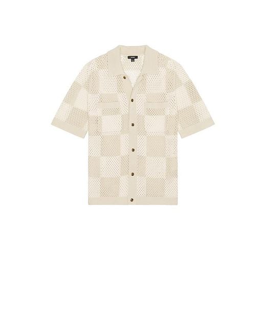 Camisa Botones Alfred En Color Crema Talla (También En S) Reiss de hombre de color White