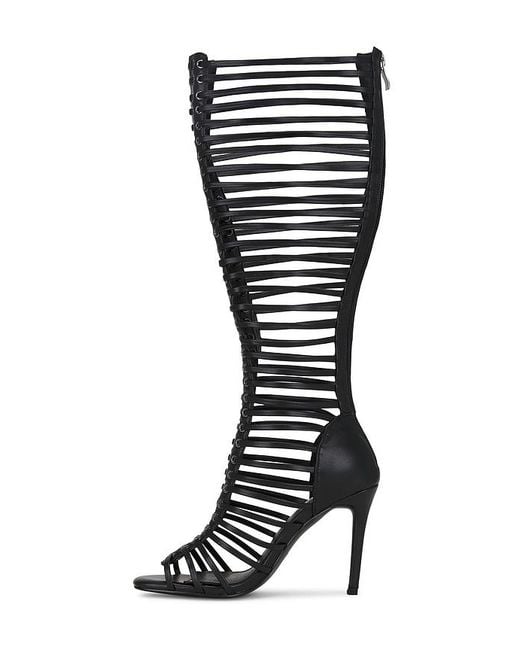 Nii HAI Black Lock Up Heel