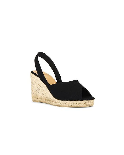 Castaner Black Brisa Espadrille