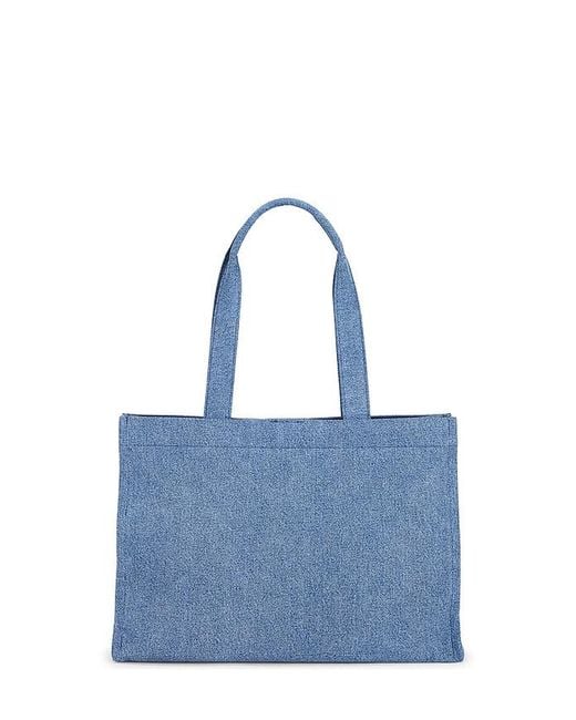 Anine Bing Blue Lara Tote Bag