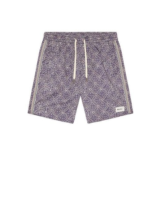 Rhythm Strandshorts Heritage Java in Blue für Herren
