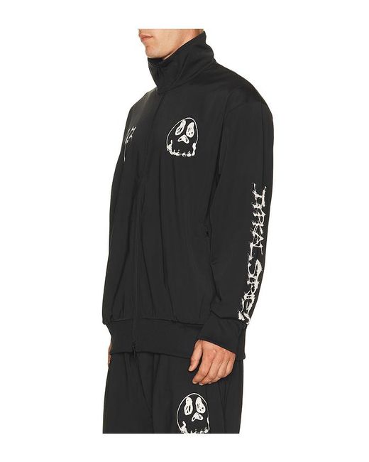 Y-3 Black Gfx Nyln Tt Jacket for men
