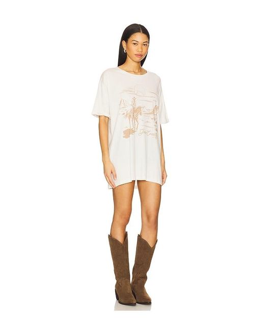 The Laundry Room White Gone Country Oversized Tee