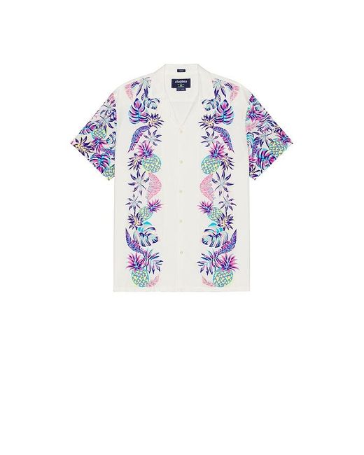 Chubbies Blue The Bff Rayon Sunday Shirt for men