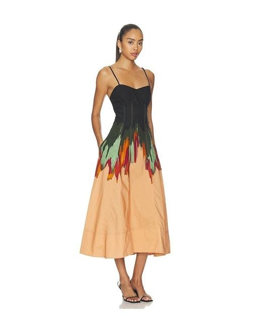 Ulla Johnson Multicolor Fiora Cami Cotton Dress