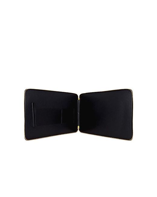 Mister Green Black Portfolio Case for men