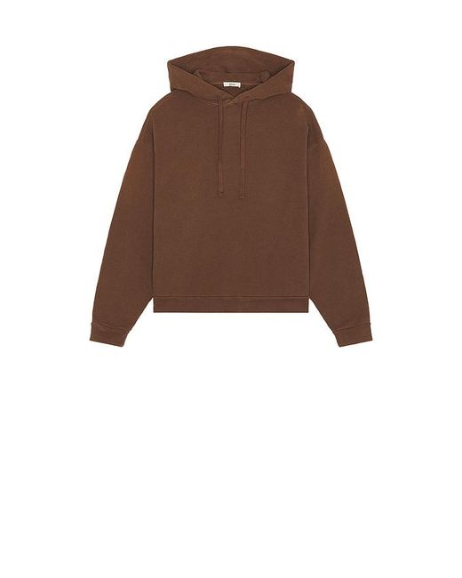 Agolde Brown Salford Hoodie for men