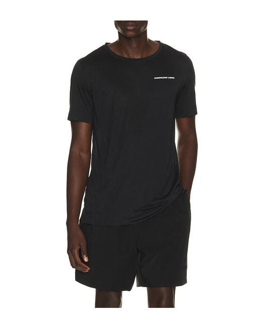 Paradise Zero Black Featherweight Short Sleeve Tee for men