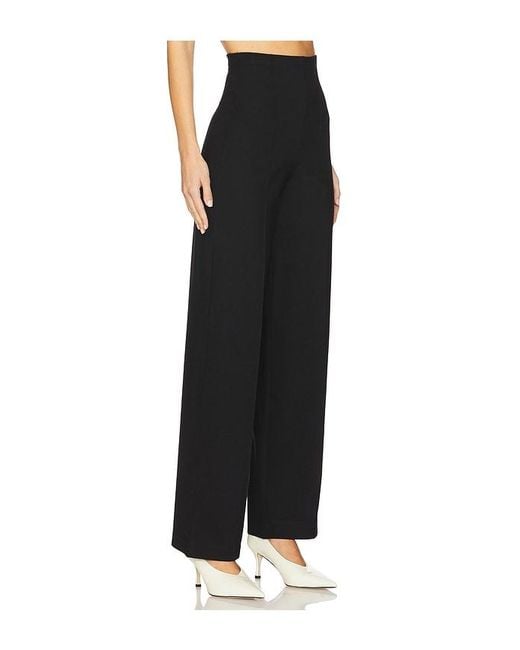 Ripley Rader Black Ponte Knit Straight Leg Pant