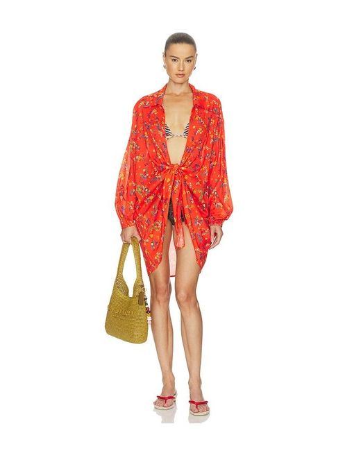 Siedres Red Beatriz Top