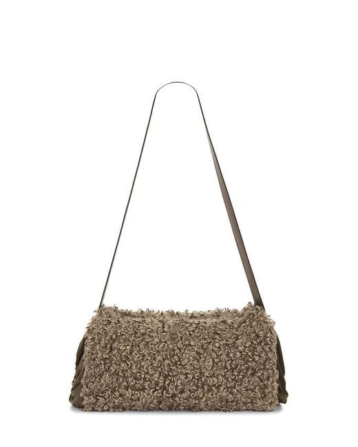 Norma Kamali Natural Muff Bag