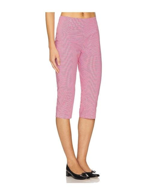 MORE TO COME Pink Drea Capri Pant