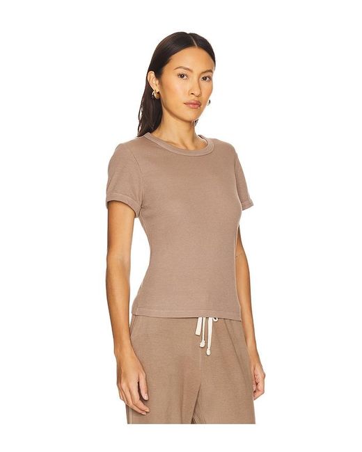 Camiseta En Talla (También En S, Xl, Xs) Sundry de color Natural