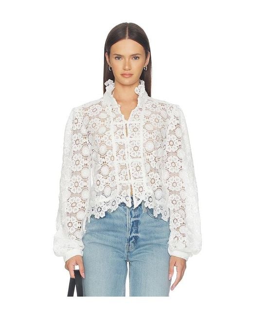 Lioness White Overtime Blouse