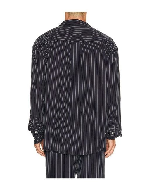 KROST Blue Long Pinstripe Shirt for men