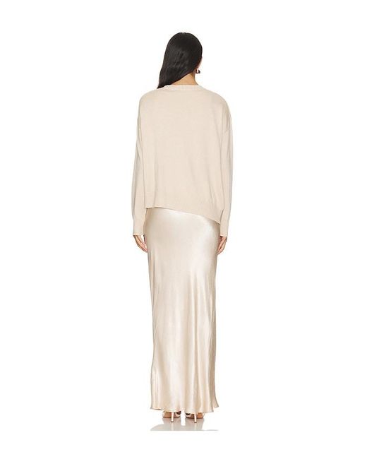 SOVERE Natural Rhyme Combo Slip Knit Dress