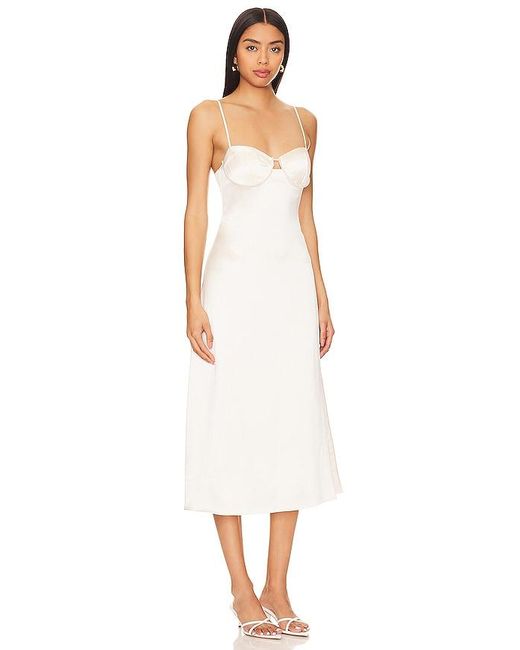 Vestido dorthea Cami NYC de color White