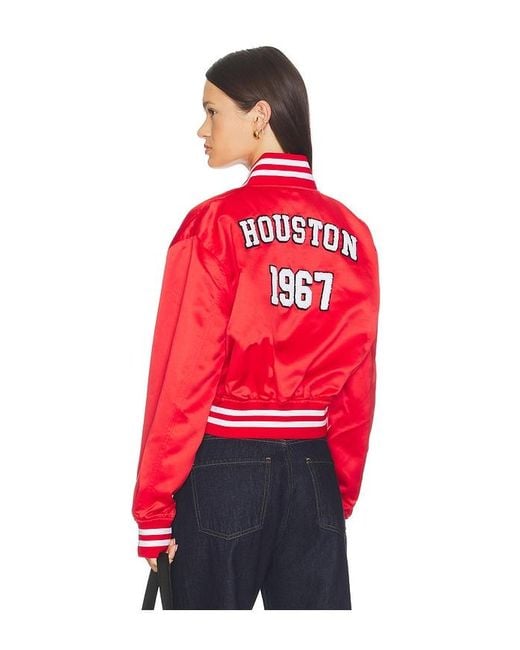 DANNIJOPRO Red The Bomber Jacket
