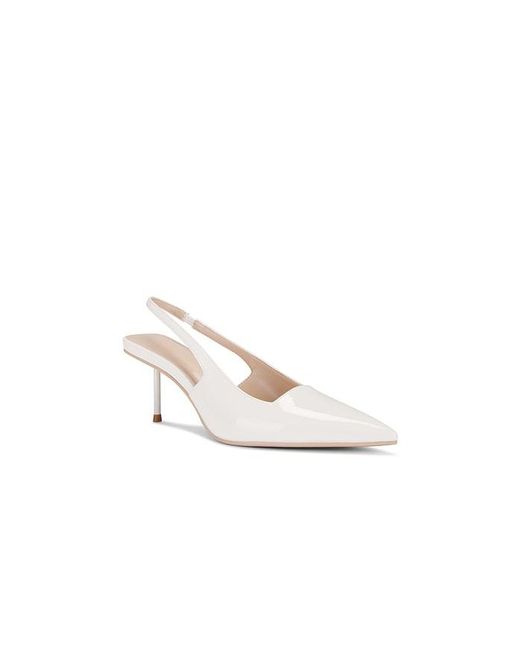 Femme LA White X Revolve G55 Kitten Heel