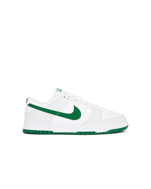 Nike Dunk Low Retro in Green for Men | Lyst