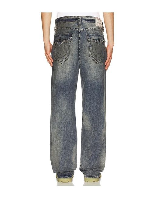 True Religion Blue Vinny Flap Jeans for men