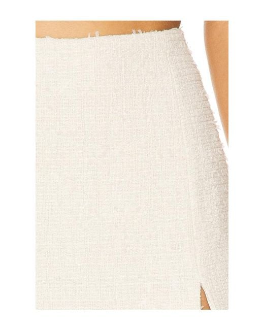 Astr White Darcie Skort