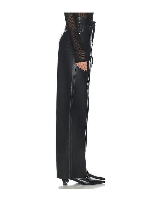 Anine Bing Black Manon Pant