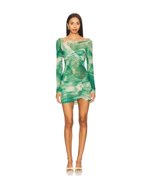 AFRM Green Kleid Ramsey