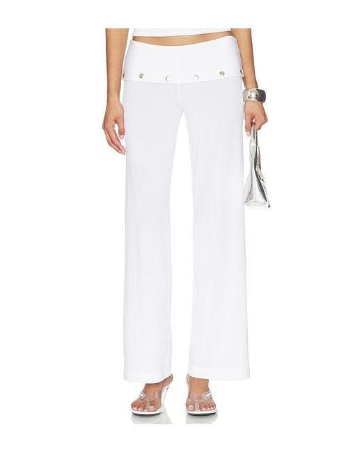 Bella Venice White The Liza Pant