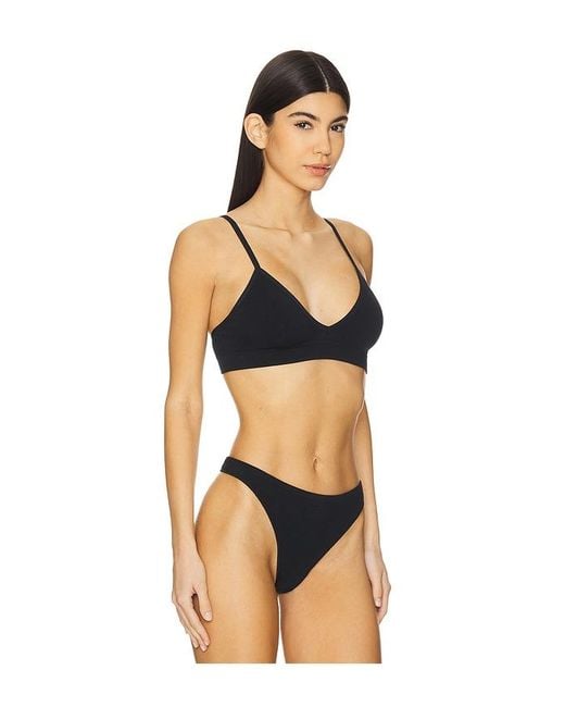 Lunya Black Bare Bralette