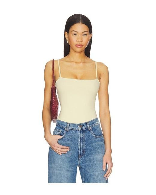 Susana Monaco Blue String Bodysuit