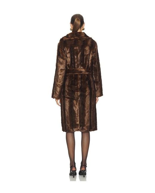 Jakke Brown Frosig Biker Coat