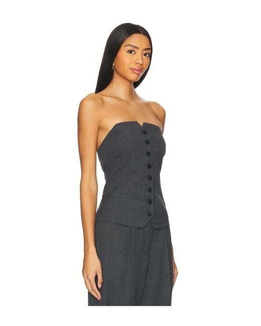 BUSTIER en Grey Samsøe & Samsøe en coloris Black