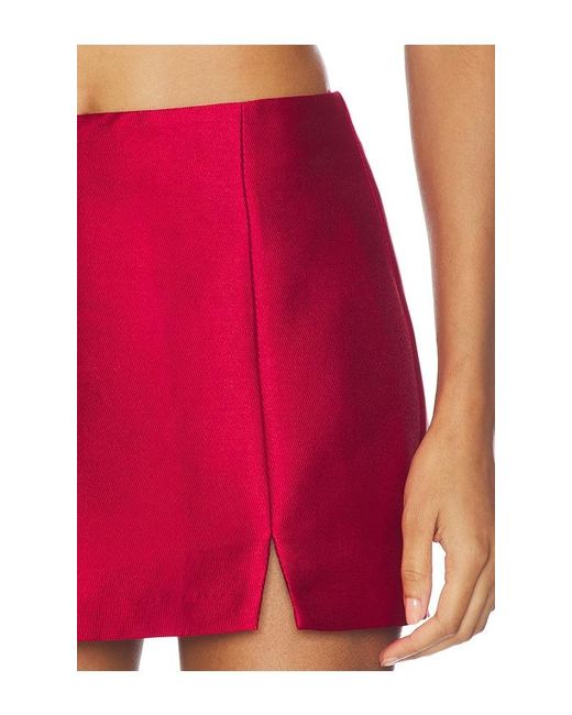 Amanda Uprichard Red Dale Skort