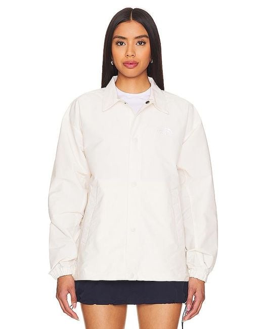The North Face White Easy Wind Coaches Jacket