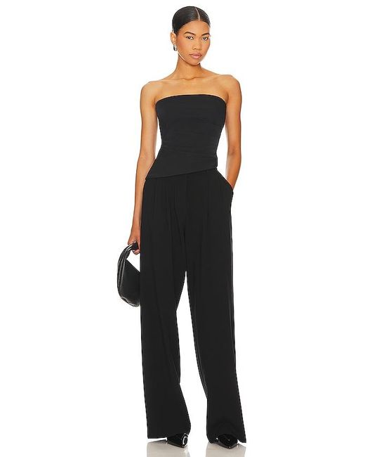 Lovers + Friends Black Brodie Top