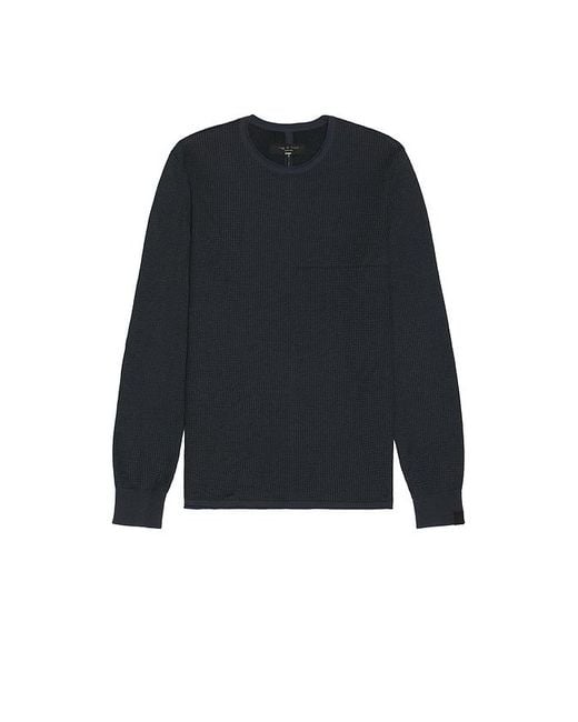 Jersey En Color Azul Talla (También En M, S, Xl/1X) Rag & Bone de hombre de color Blue