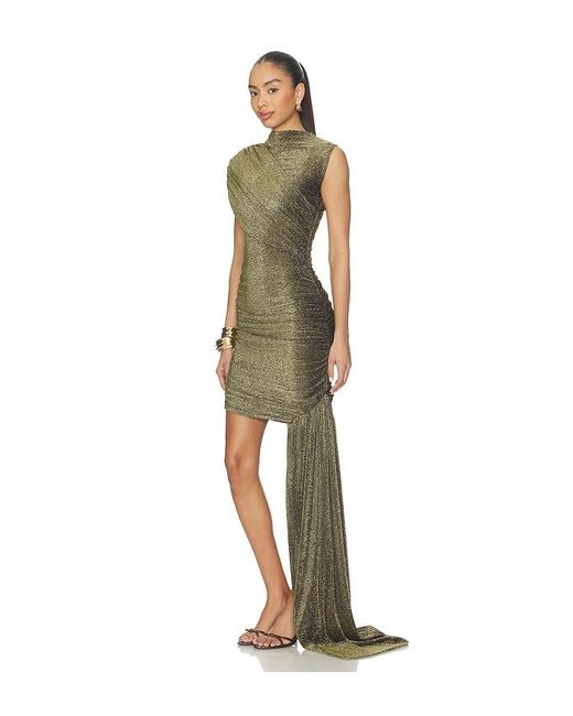 Mariandree Gaitan Green Aitana Dress