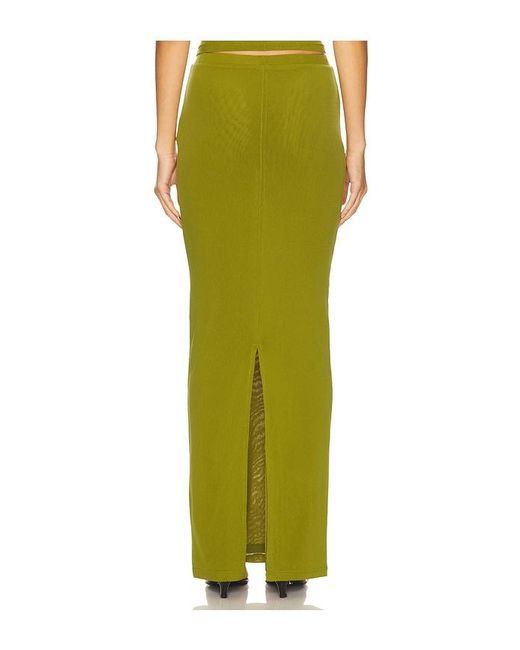 BY.DYLN Green Maddox Skirt