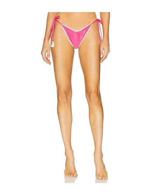 CAPITTANA Pink Lia Bikini Bottom