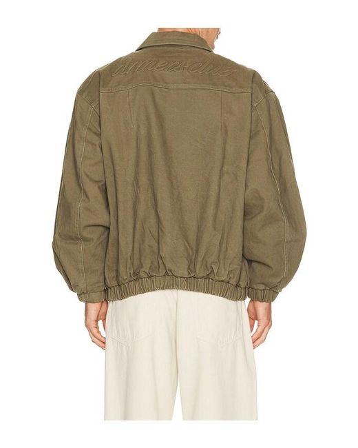 DRMERS CLUB Green Collared Jacket for men
