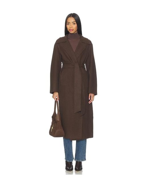 RUE SOPHIE Brown Kerrie Coat