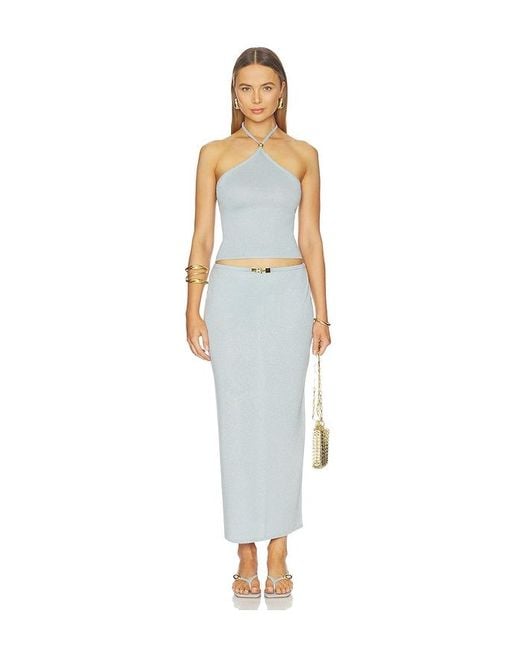 Kapri Blue Dekota Halter Top