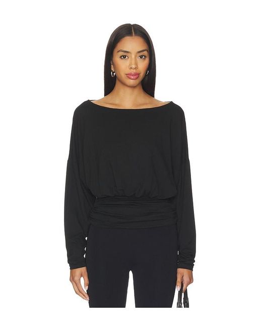 ALL THE WAYS Black Stasja Top