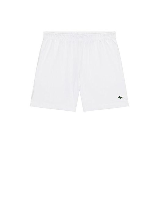 Lacoste White Shorts for men