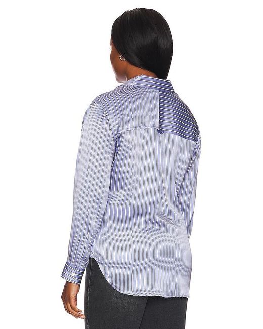 Rails Blue Spencer Top