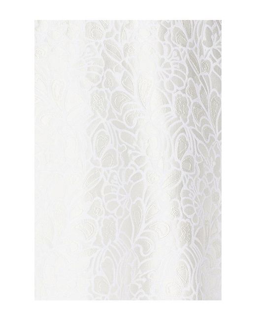 Elliatt White Saffron Asym Mini Dress