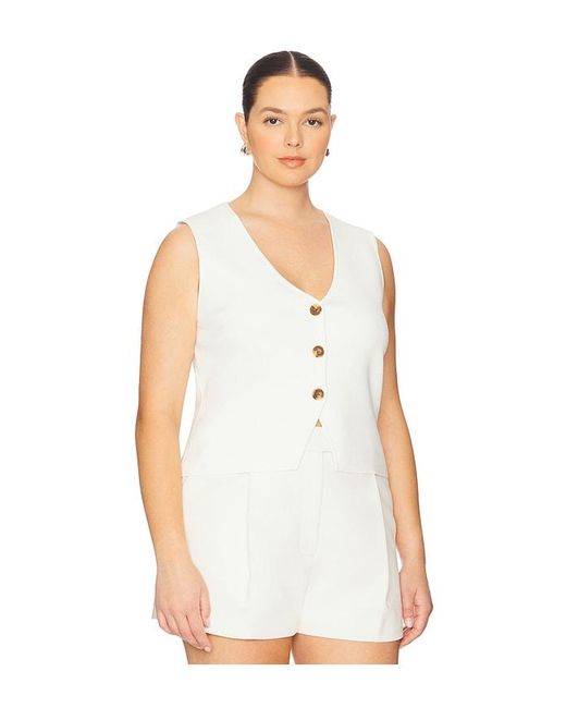 L'academie White 'Academie Donellen Knit Vest