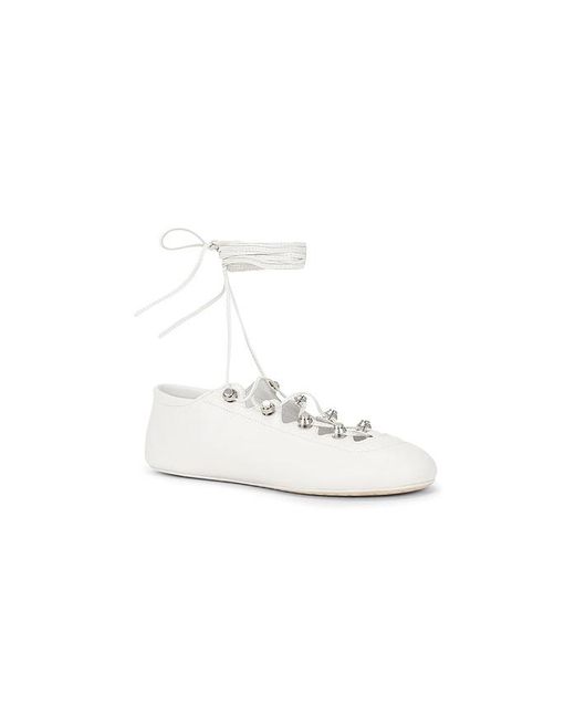 Alexander Wang White Flach Vyolette